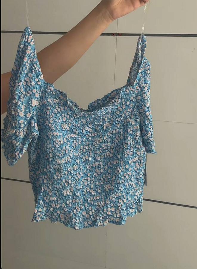 کراپ گلدار پینترستی