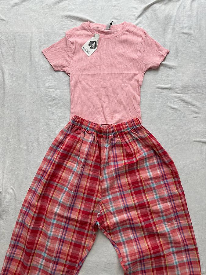 پیژامه چهارخونه