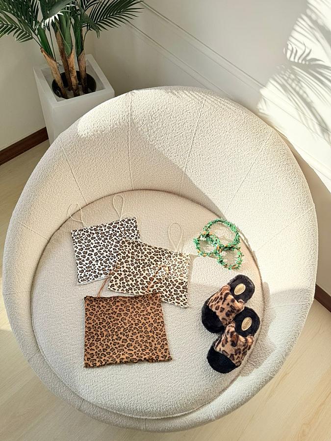 کراپ بند ماکارون پلنگی